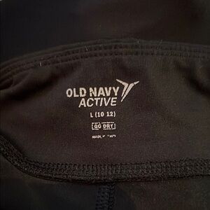 Old Navy Active Black Shorts